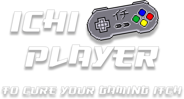 Ichiplayer's logo, tagline: To Cure Your Gaming Itch
